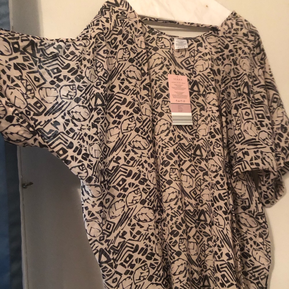 Brand new very light summer drape